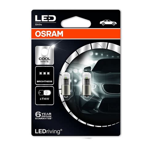 Set 2 Becuri LED Auto Exterior T4W Osram LED Premium Retrofits 6000K