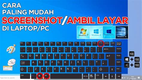 Cara Screenshots Layar Laptop Atau Pc Windows Dan Macos Berita Diy My