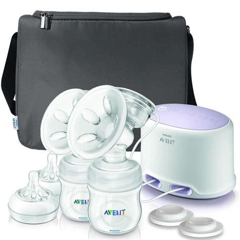 If you pump your breastmilk once a day or more, lactation professionals suggest that you purchase a double electric breast pump to effectively drain pipes the breast and maintain an adequate breastmilk supply. Philips AVENT Double Electric Comfort Breast Pump