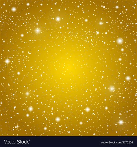 Background Golden Starry Sky Eps 10 Royalty Free Vector