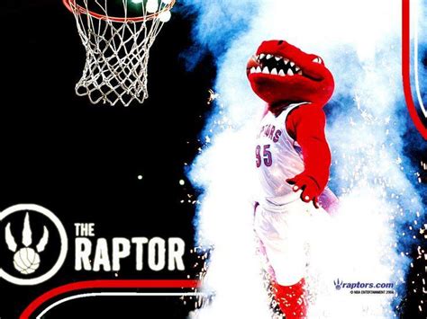 Nba Mascot The Toronto Raptor Will Be Using A Combination Of The