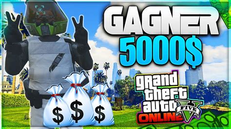 Glitch Gagner 5000 Toutes Les 2 Secondes Gta 5 Online 150 Youtube