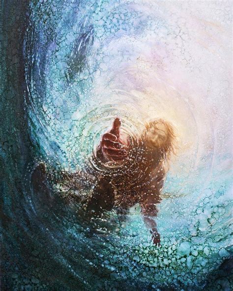 Buy Havenlight Yongsung Kim The Hand Of God Painting Jesus Reaching