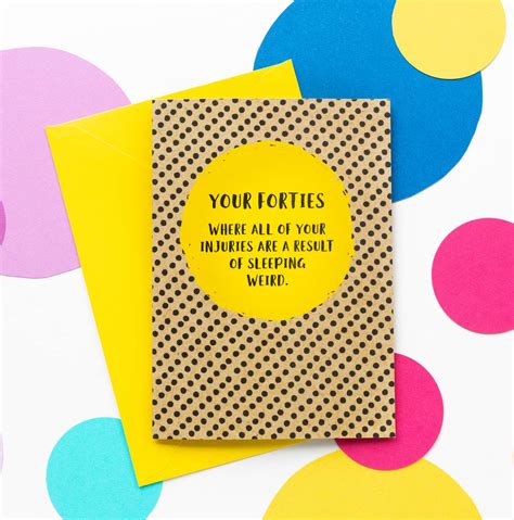Perfect for friends & family to wish them a happy birthday on their special day. Funny 40th Birthday Card: Sleeping Weird Injuries By ...