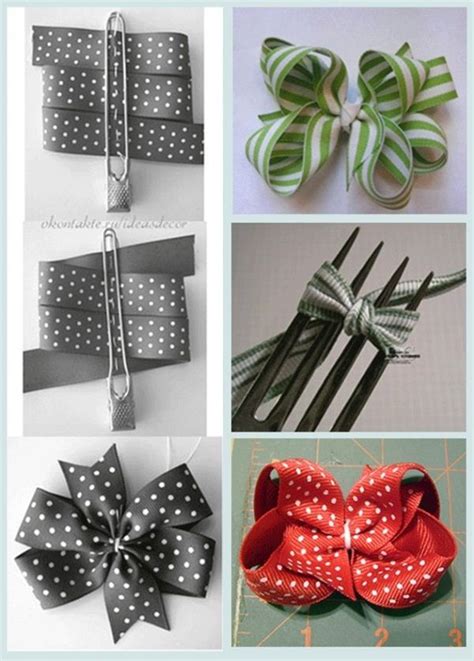 How To Make A Bow Step By Step Image Guides Bored Art Diy Bow