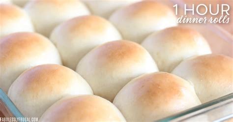 quick one hour dinner rolls fabulessly frugal
