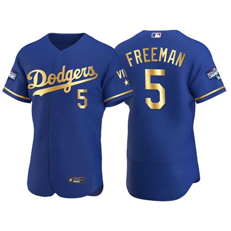 Mens Los Angeles Dodgers 5 Freddie Freeman White Cool Base Stitched
