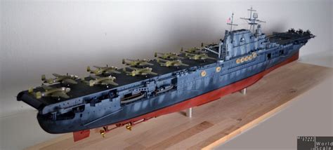 USS HORNET CV By Merit Int Tetra Model Works Nautiuls G Factor