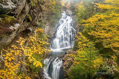 Crystal Cascade In Autumn Photograph By Susan Cole Kelly Fine Art America