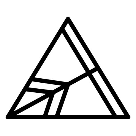 Triangular Logo Geometric Polygonal Transparent Png And Svg Vector File