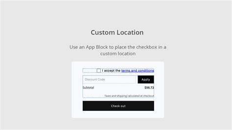 Ez Term And Condition Checkbox Shopify Terms And Conditions Checkbox