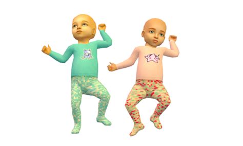 Keonis Downloads Baby Clothes Baby Sims