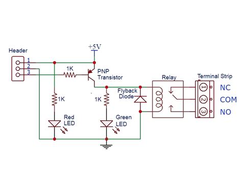 1 Relay Module Schematic IOT Wiring Diagram