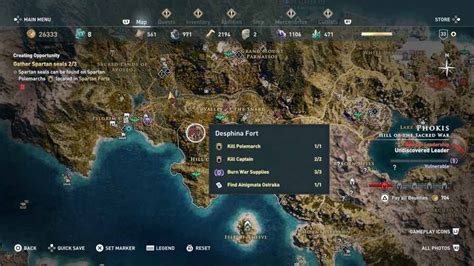 Where To Find Spartan Seals In Assassins Creed Odyssey