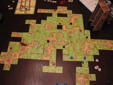 Carcassonne The Game Essentially Is Composed Of Tiles To Make Up A
