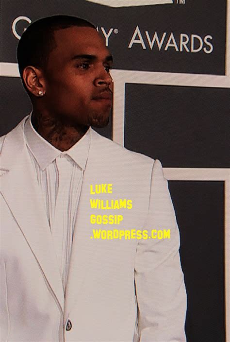 Chris Brown Grammy Awards 2013 Luke Williams Gossip