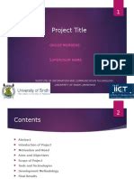 Final check dilakukan setelah general rehearsal oleh seluruh pihak yang terlibat dalam acara ini. Writting Final Year Project Proposal and Report | Abstract ...