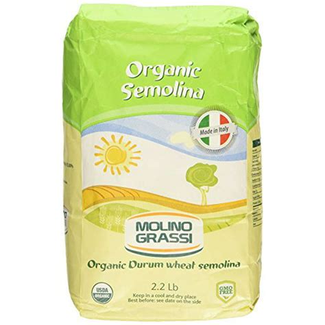Molino Grassi Organic Italian Semolina Flour 352 Oz
