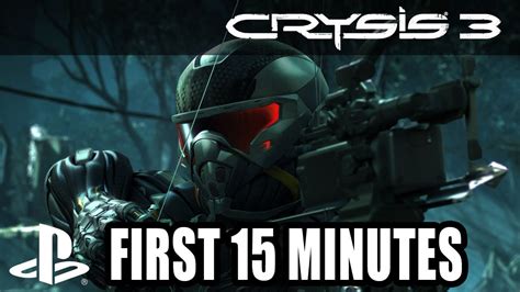 Crysis 3 Ps3 Gameplay Mission 1 Lets Play Youtube