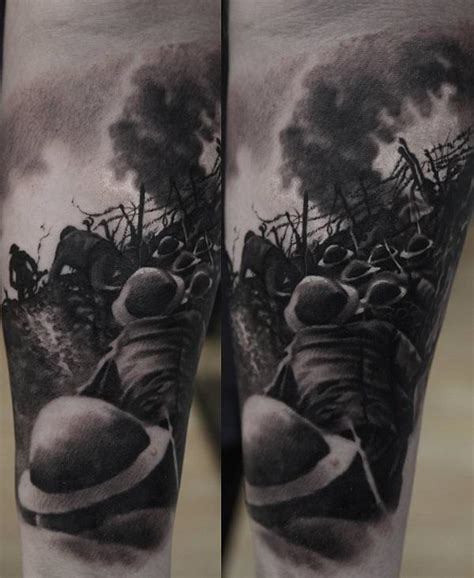 40 Stunning War Themed Tattoos Art And Design