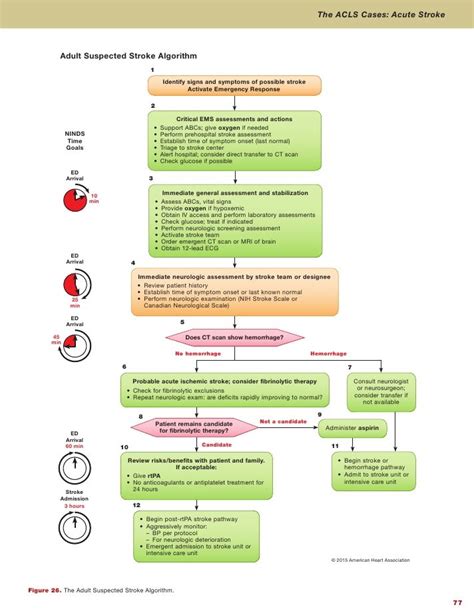 Acls Algorithm Stroke Sudden Stroke Signs And Symptoms Acls Online