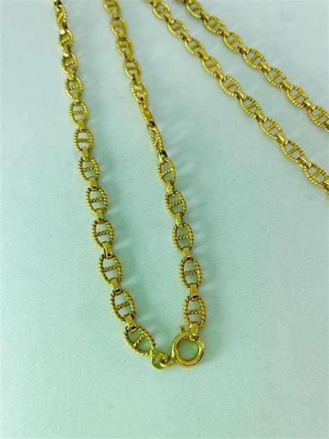 18 Kt Yellow Gold Necklace Auction Online Catawiki