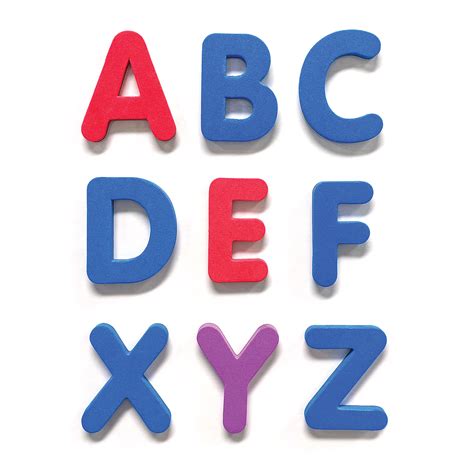 Magnetic Foam Uppercase Letters Tcr20618 Teacher Created Resources