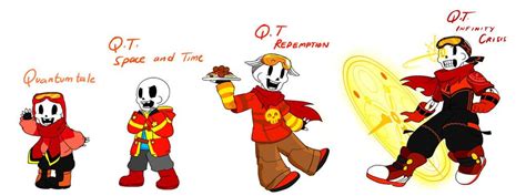 Quantumtale Timekid Papyrus Outfit Timeline By Perfectshadow06