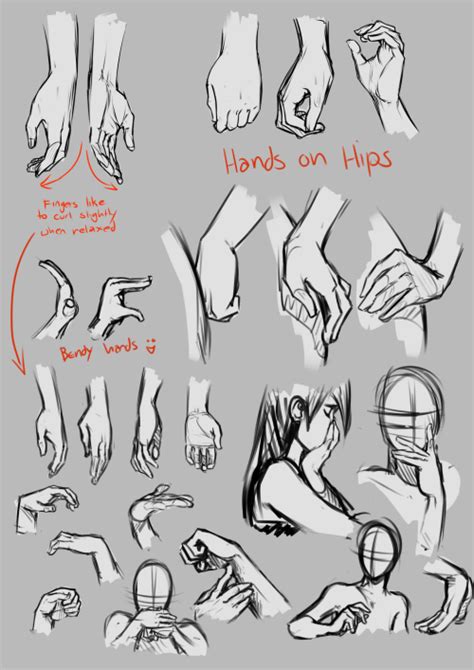 Hands can be difficult to learn, so i created this bonus video for my students that took the how to draw anime people and body. Relaxed hands by moni158 - How to Art | Hand drawing ...