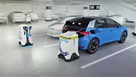 Vws Mobile Charging Robot For Electric Vehicles Electric Hunter