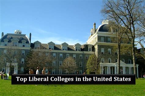 Top Liberal Colleges In The United States 2020