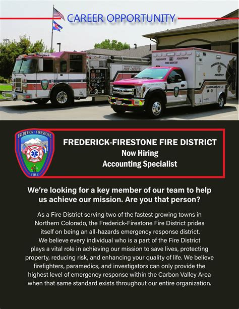 Frederick Firestone Fire Protection District
