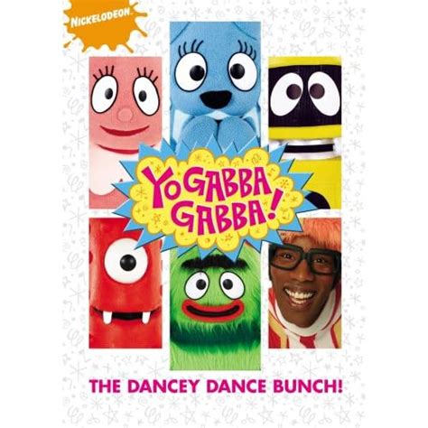 yo gabba gabba the dancey dance bunch on dvd with lance robertson