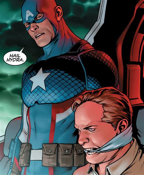 Captain America Hails Hydra The Aesthetic Identity Of A Comics Icon