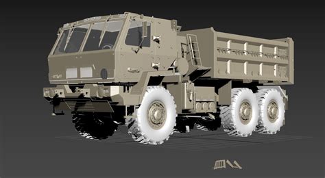 M1083 Military Truck 3d Model Cgtrader