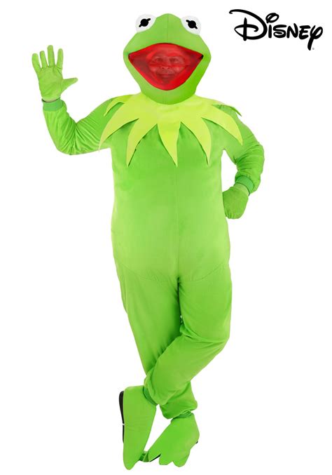 Plus Size Adult Disney Kermit Costume The Muppets Costumes