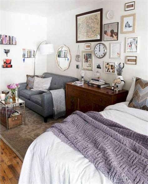 50 Cozy Minimalist Studio Apartment Decor Ideas Roundecor Small