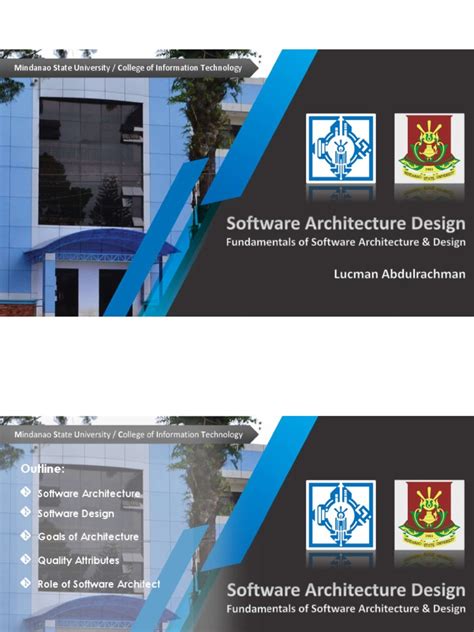 Fundamentals Software Architecture And Design Pdf Software
