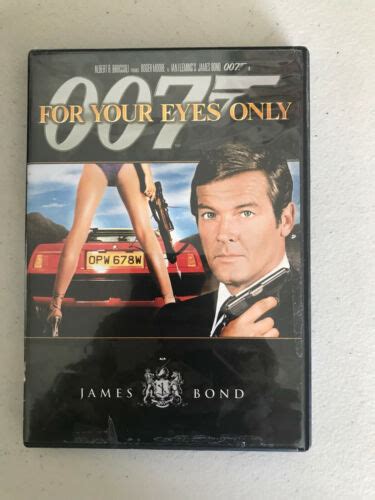 For Your Eyes Only Dvd 2007 27616066596 Ebay