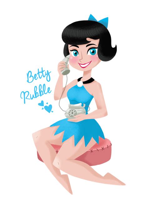 Betty Rubble By Inehime On Deviantart