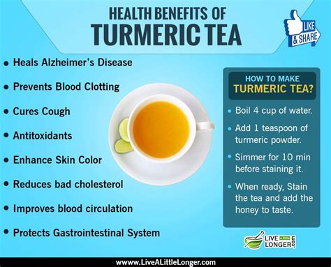 Amazing Benefits Of Turmeric Tea Turmeric Tea Benefits Turmeric
