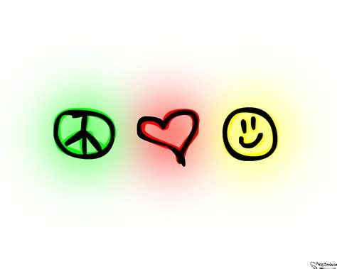 Peace Loveand Happiness Images Peace Love And Happiness Hd Wallpaper