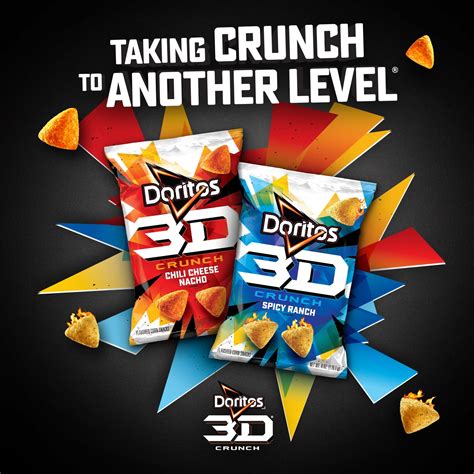 Buy Doritos 3d Crunch Chili Cheese Nacho Flavored Corn Snacks 6 Oz Online At Lowest Price In