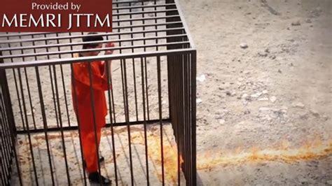 Isis Burns Jordanian Pilot Mr Obama When Will You Get Angry About