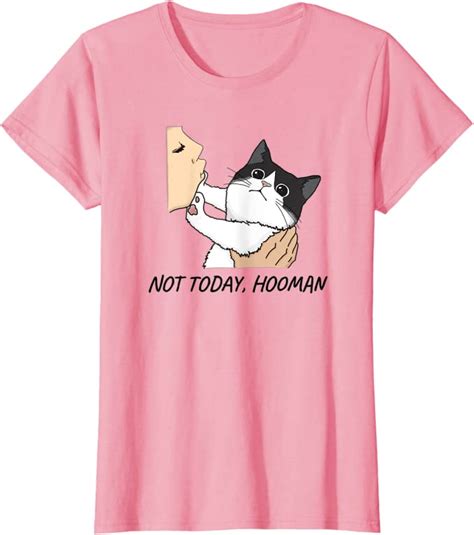 Not Today Hooman Funny Cat Shirt Chonk Kitten Slap T Shirt