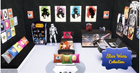 Miguel Creations Ts4 Bedroom Star Wars Sims 4 Mods Sims 4 Sims