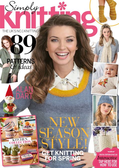 Simply Knitting Magazine Issue 118 Back Issue