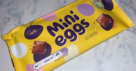 Foodstuff Finds Cadbury Mini Eggs Bar Tesco By Cinabar