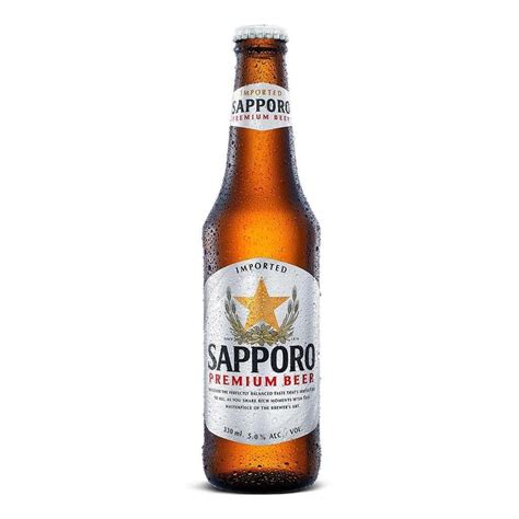 Sapporo Premium Beer 330ml Tjins Toko