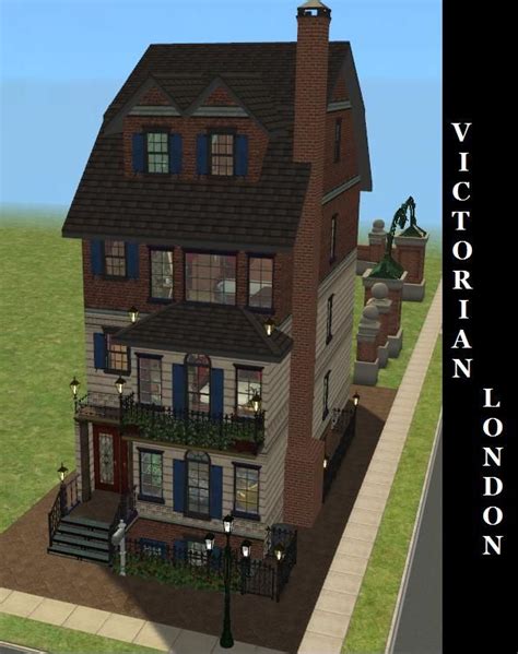 Victorian Terrace No1 Sims Freeplay Houses Victorian Terrace Sims